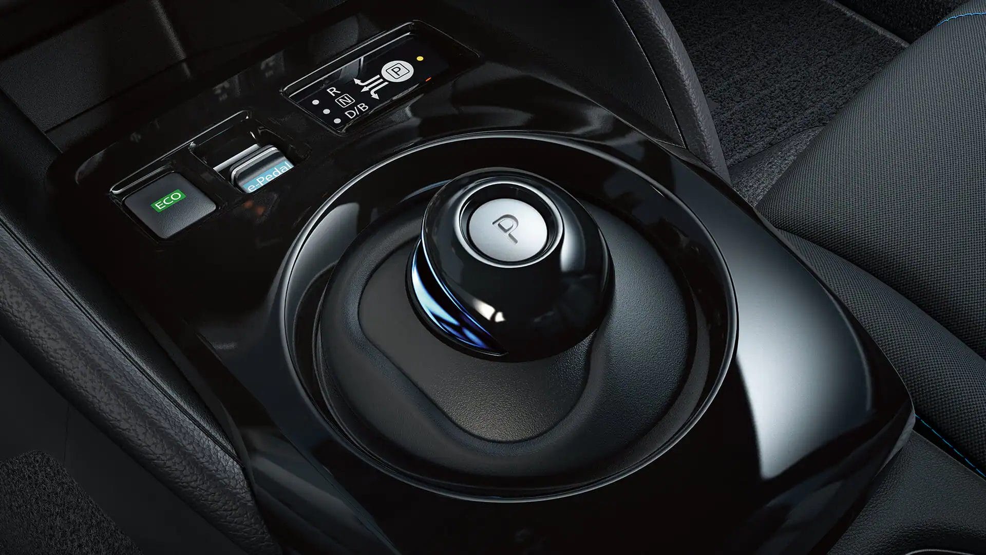 2024 nissan leaf ergonomic shifter