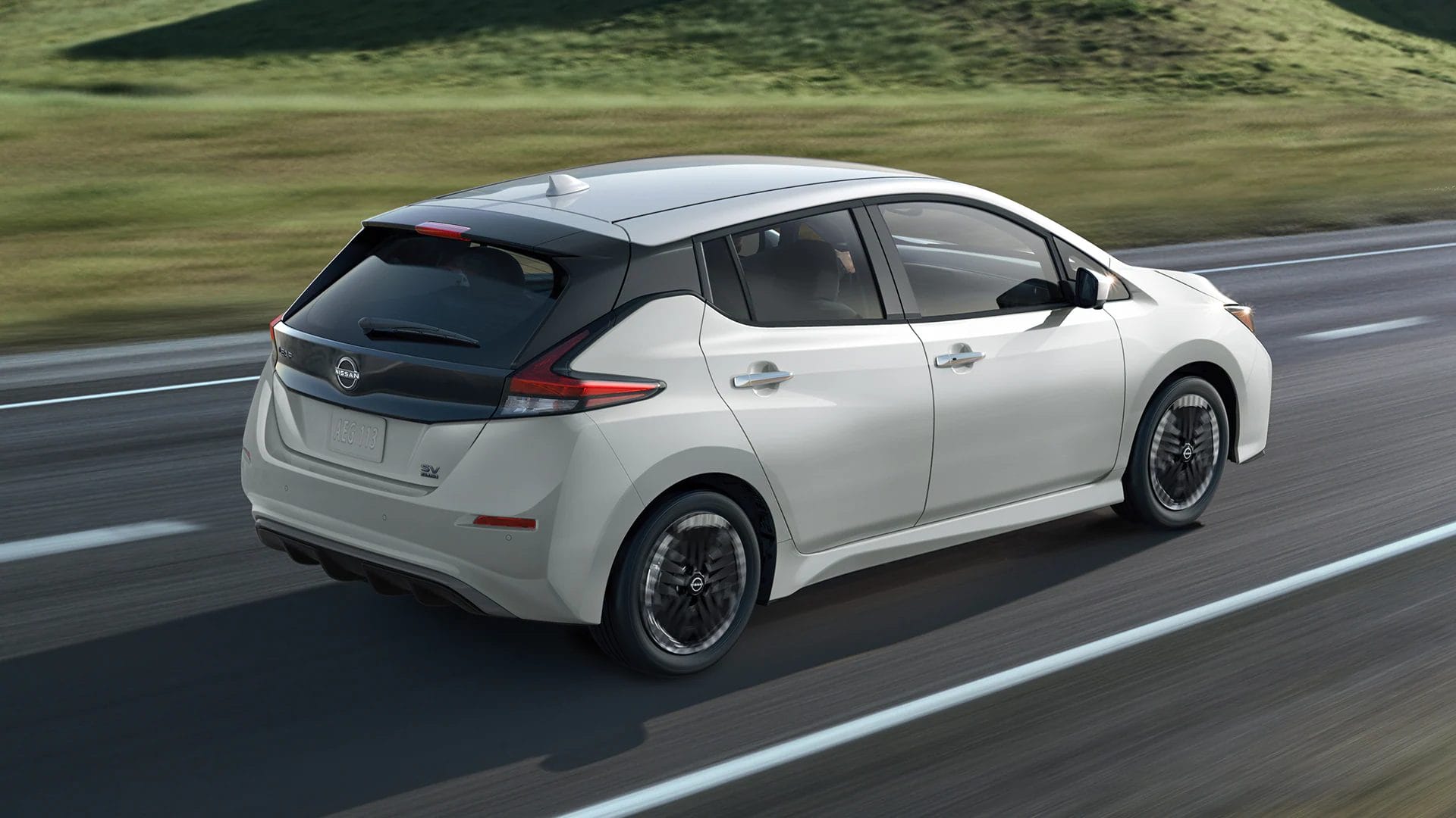2024 nissan leaf rear
