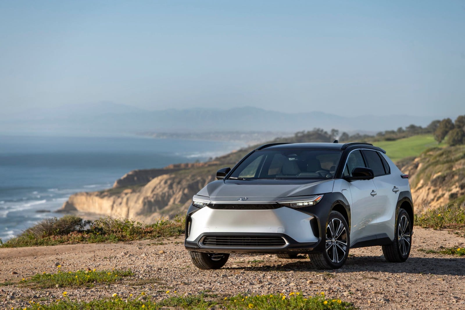 2023 toyota bz4x coastal view