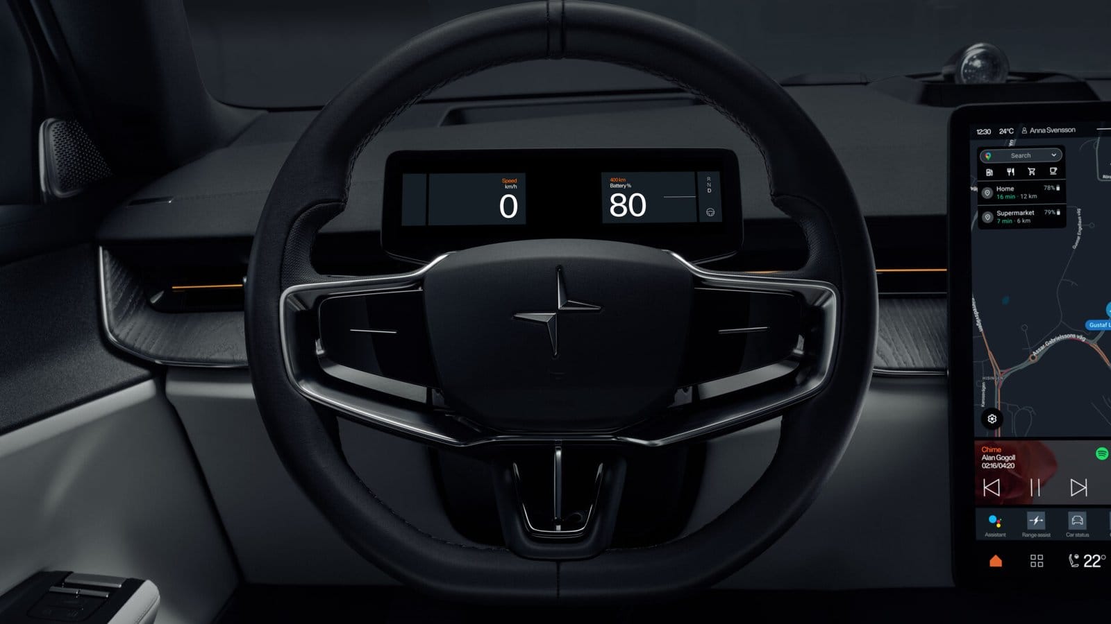 polestar 3 steering wheel