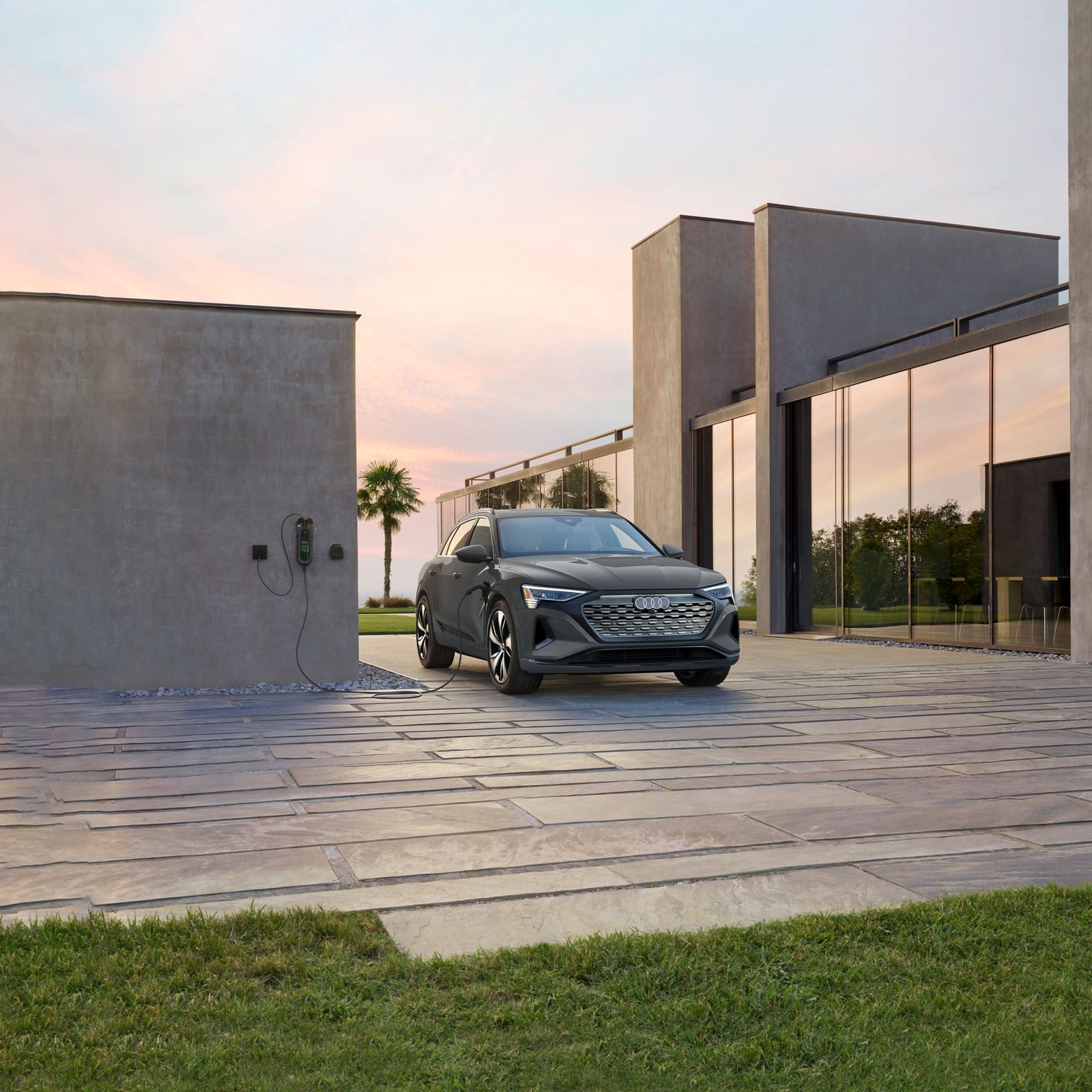 2024 Audi Q8 e tron Home Charging Electric Vehicle