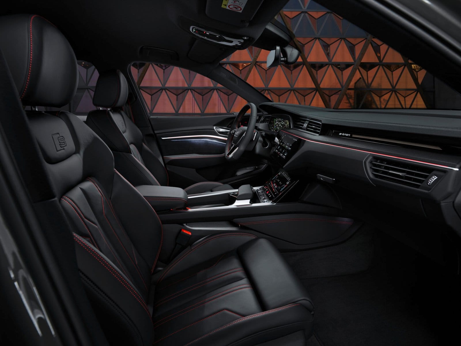 2024 Audi Q8 e tron Interior Electric Vehicle
