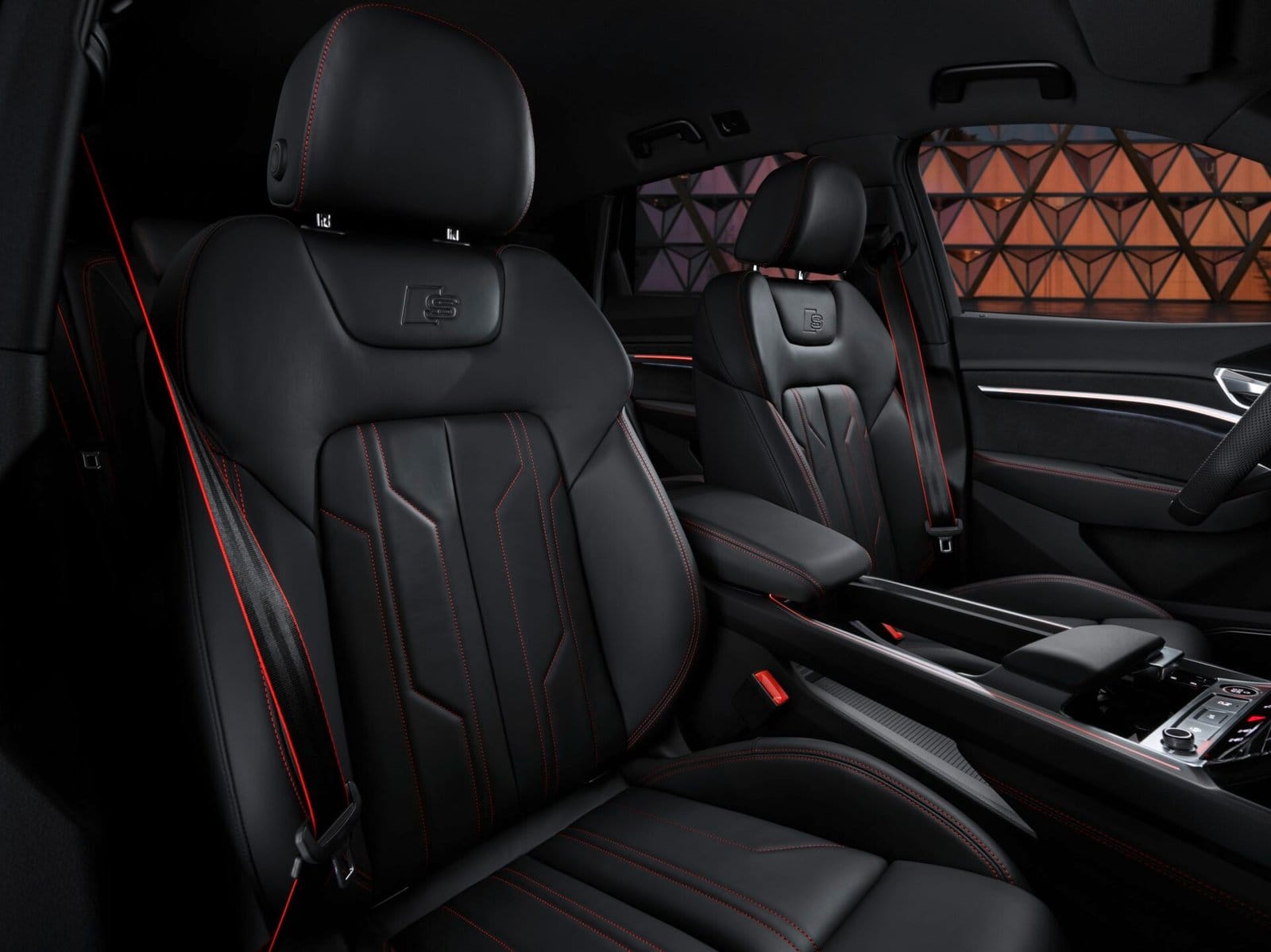 2024 Audi Q8 e tron Interior Seats Electric Vehicle