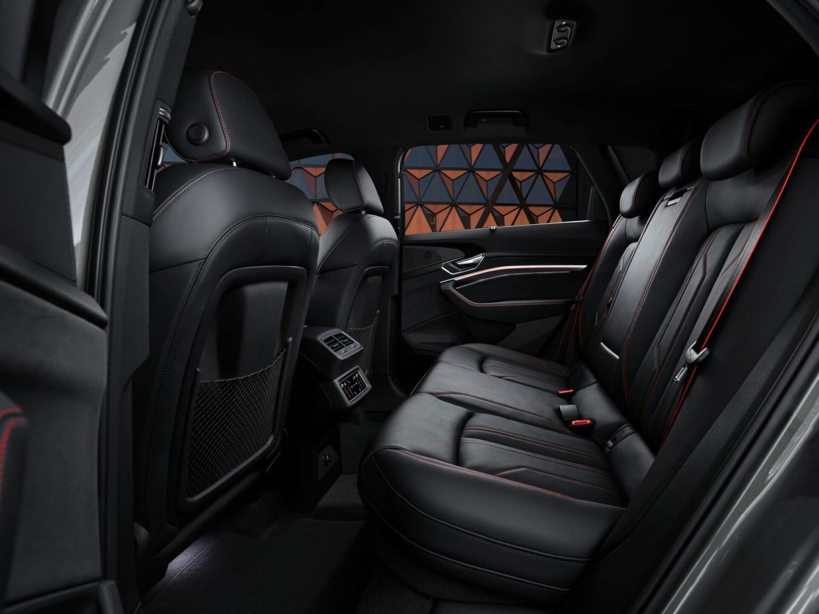 2024 Audi Q8 e tron Rear Seats Electric Vehicle