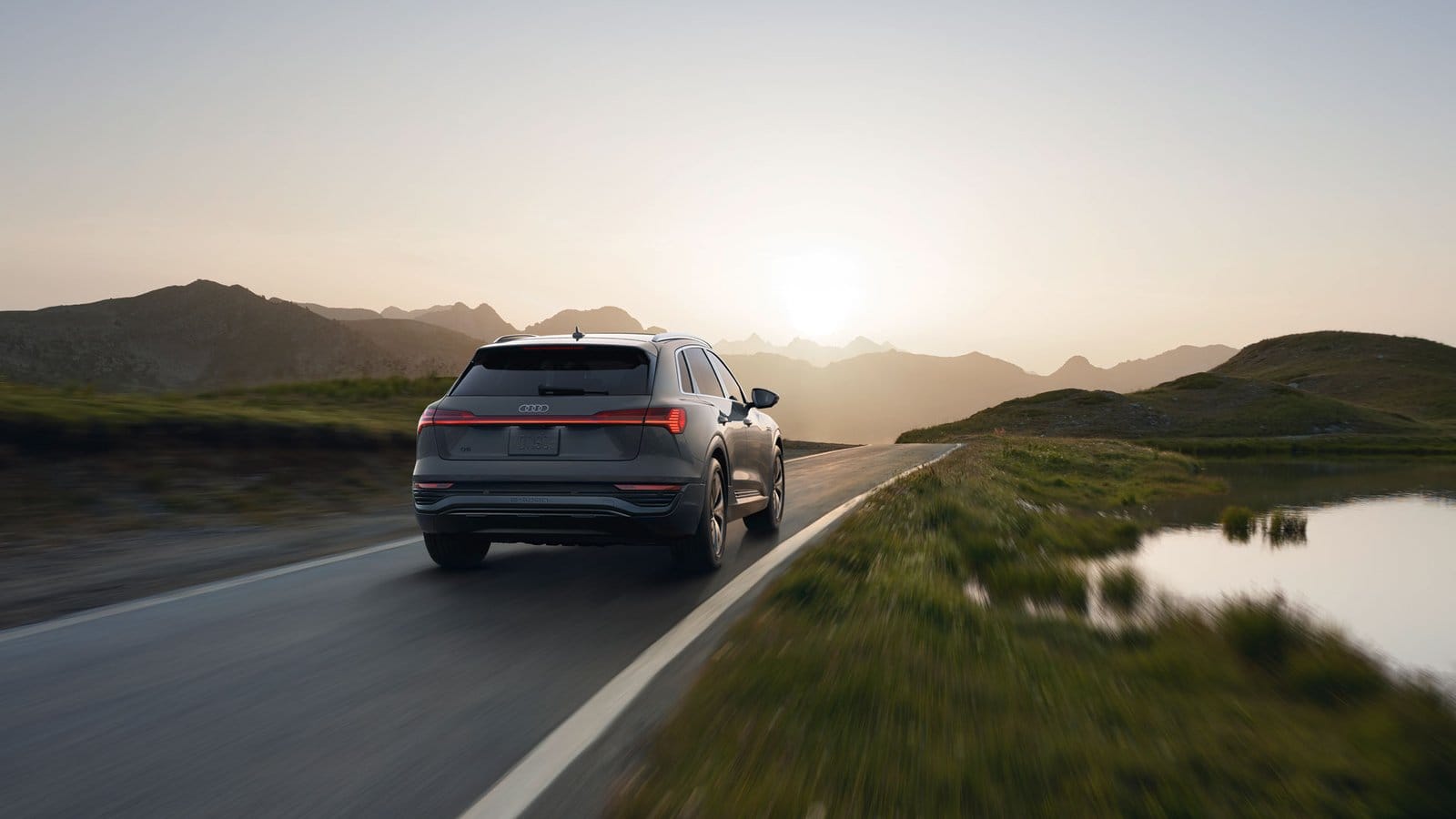 Audi Q8 e tron 2024 Mountain Drive Electric Vehicle