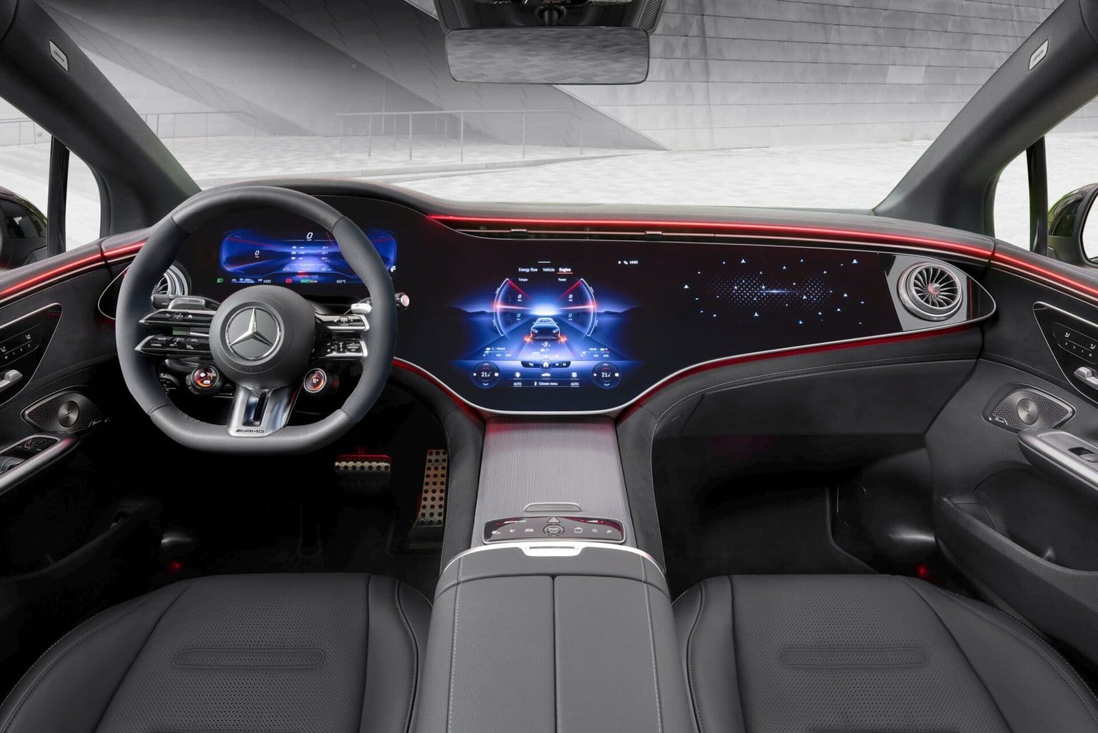mercedes benz eqe sedan dashboard