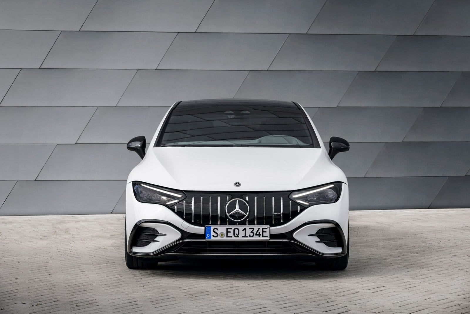 mercedes benz eqe sedan front view