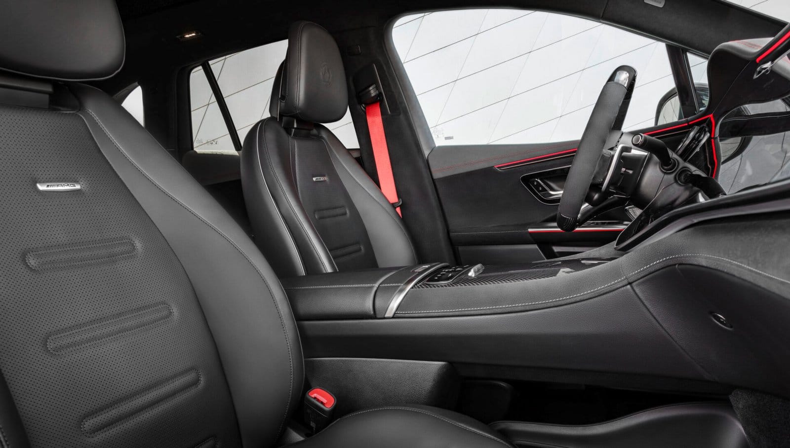 mercedes benz eqe suv electric vehicle interior seating