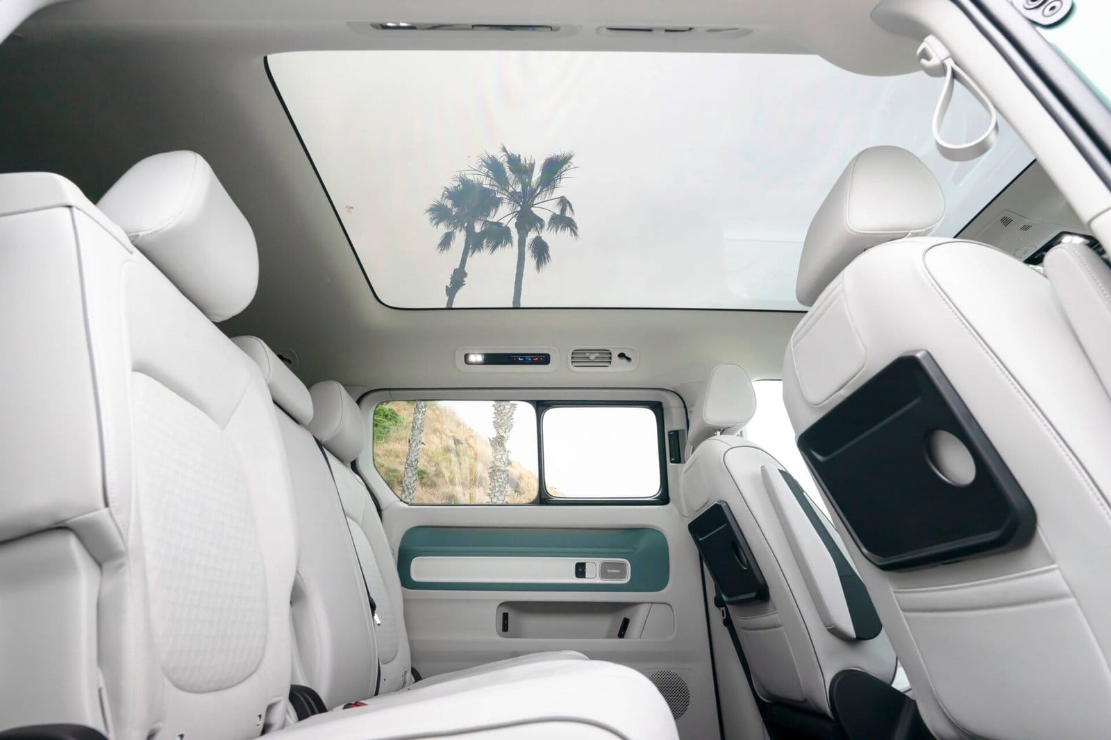 volkswagen id buzz electric vehicle rear seats