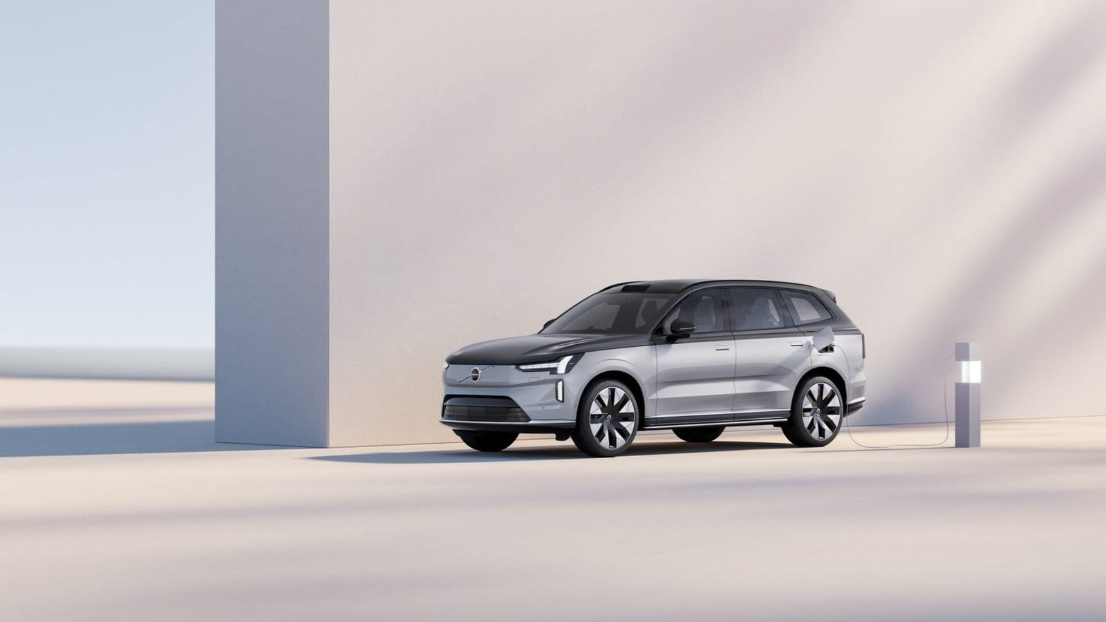volvo ex90 electric vehicle charging modern