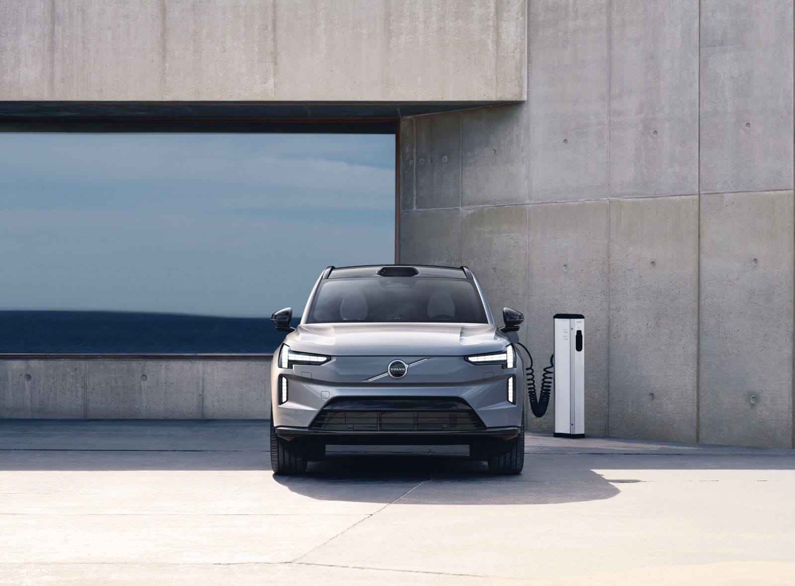 volvo ex90 electric vehicle charging station