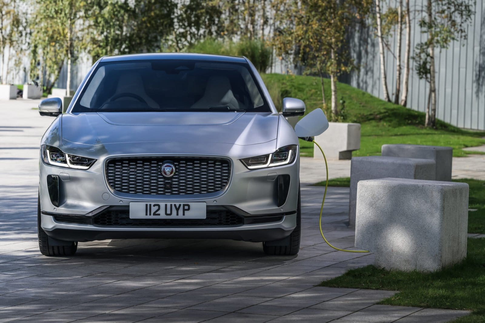jaguar i pace charging electric vehicle