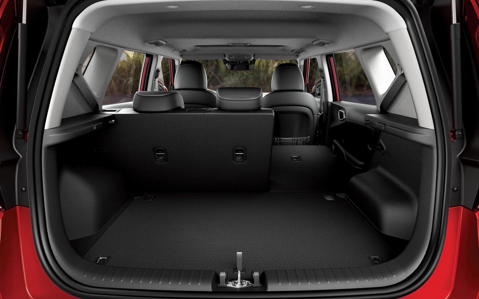kia soul ev electric vehicle cargo space