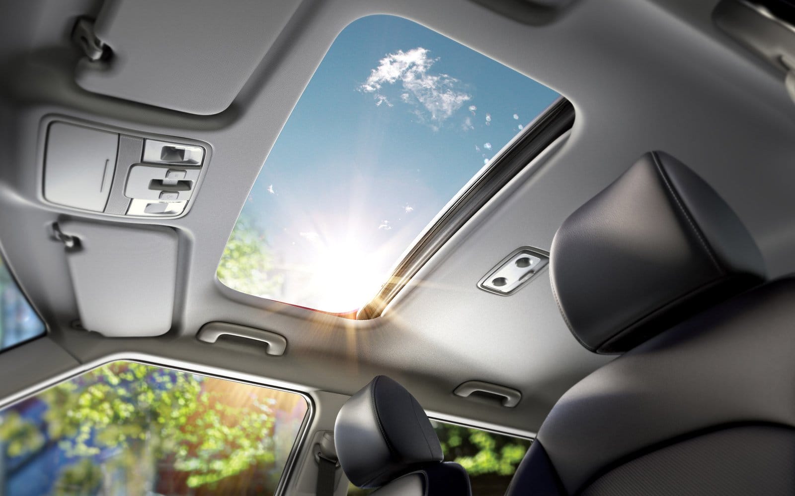 kia soul ev electric vehicle sunroof