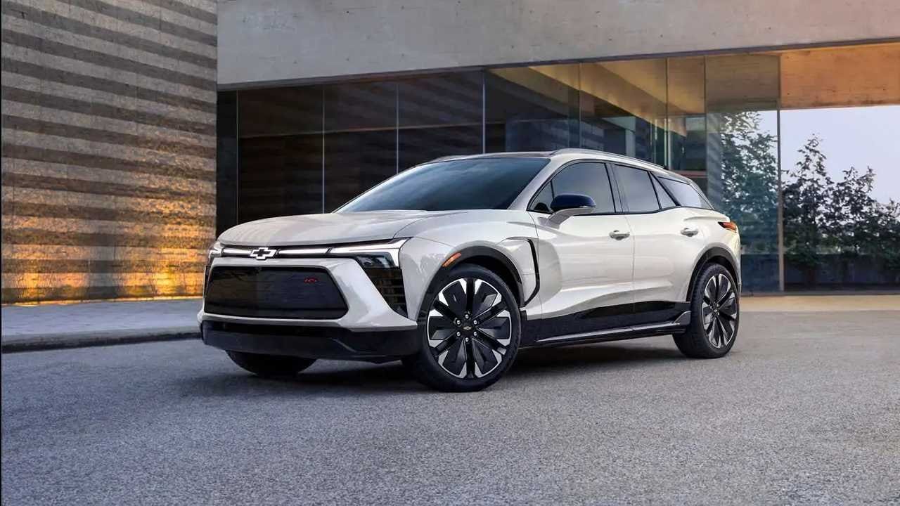2024 chevrolet blazer ev exterior modern architecture
