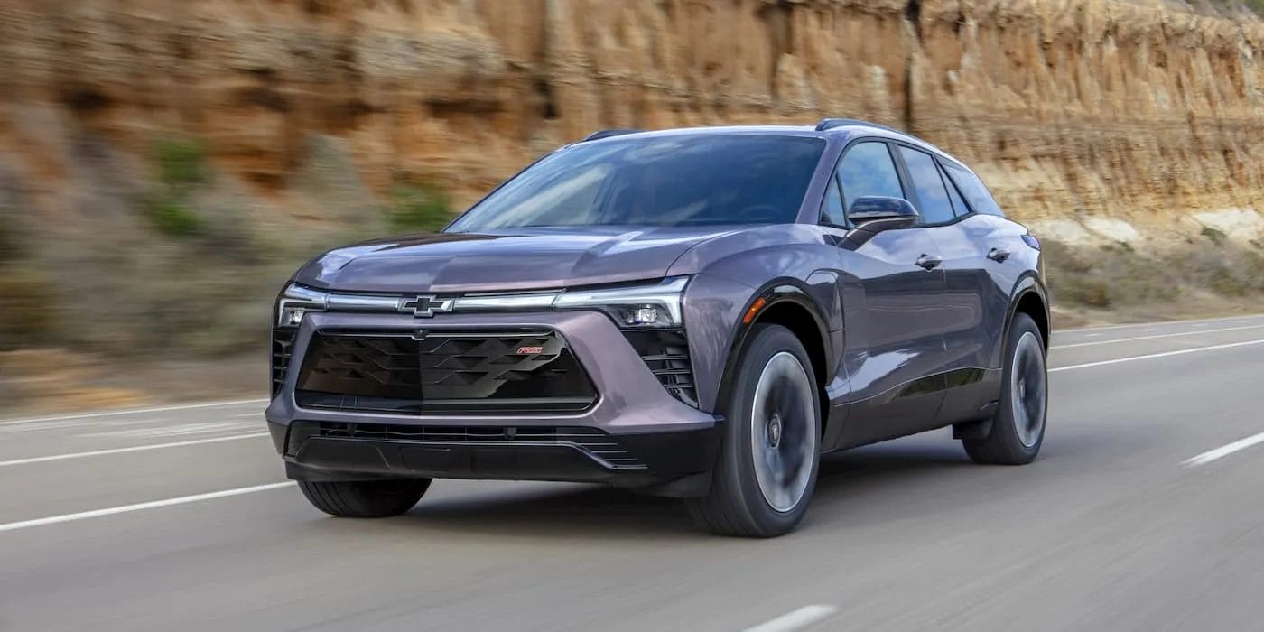 2024 chevrolet blazer ev highway drive