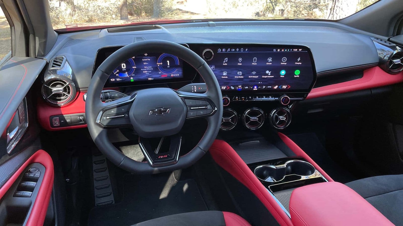 2024 chevrolet blazer ev interior dashboard