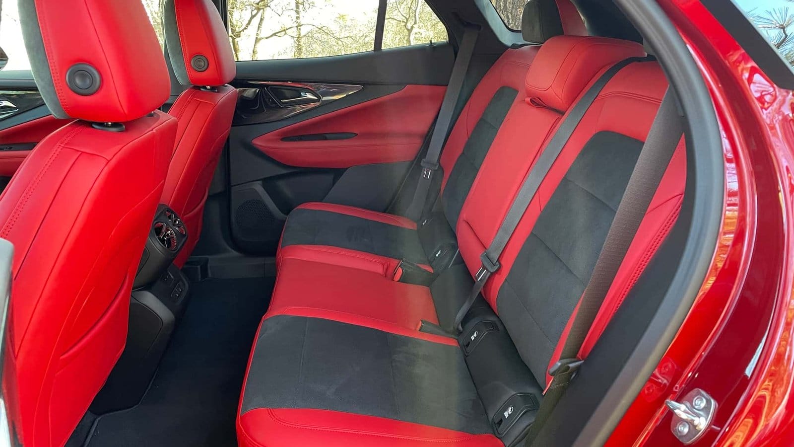 2024 chevrolet blazer ev interior rear seat