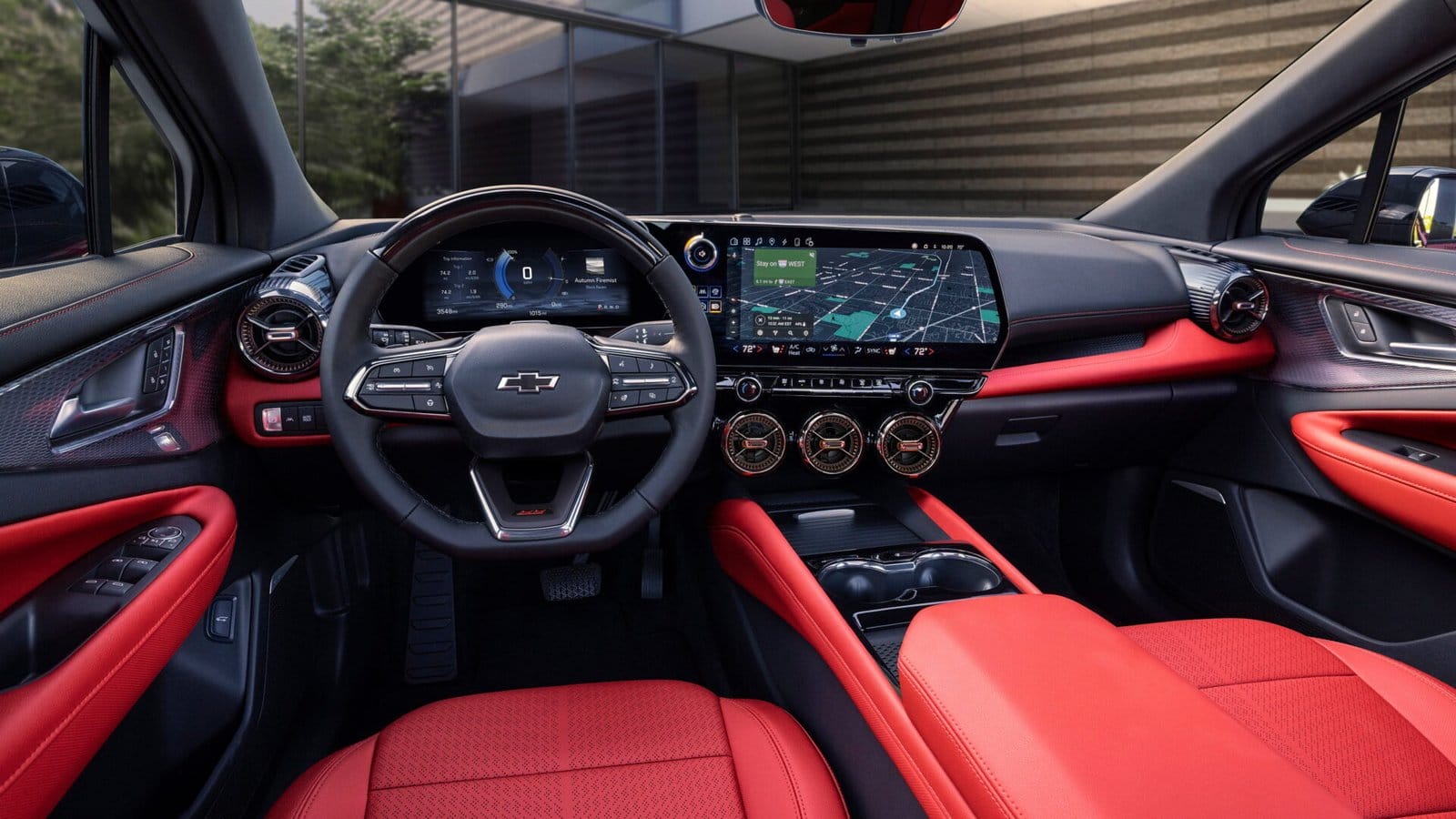 2024 chevrolet blazer ev interior tech