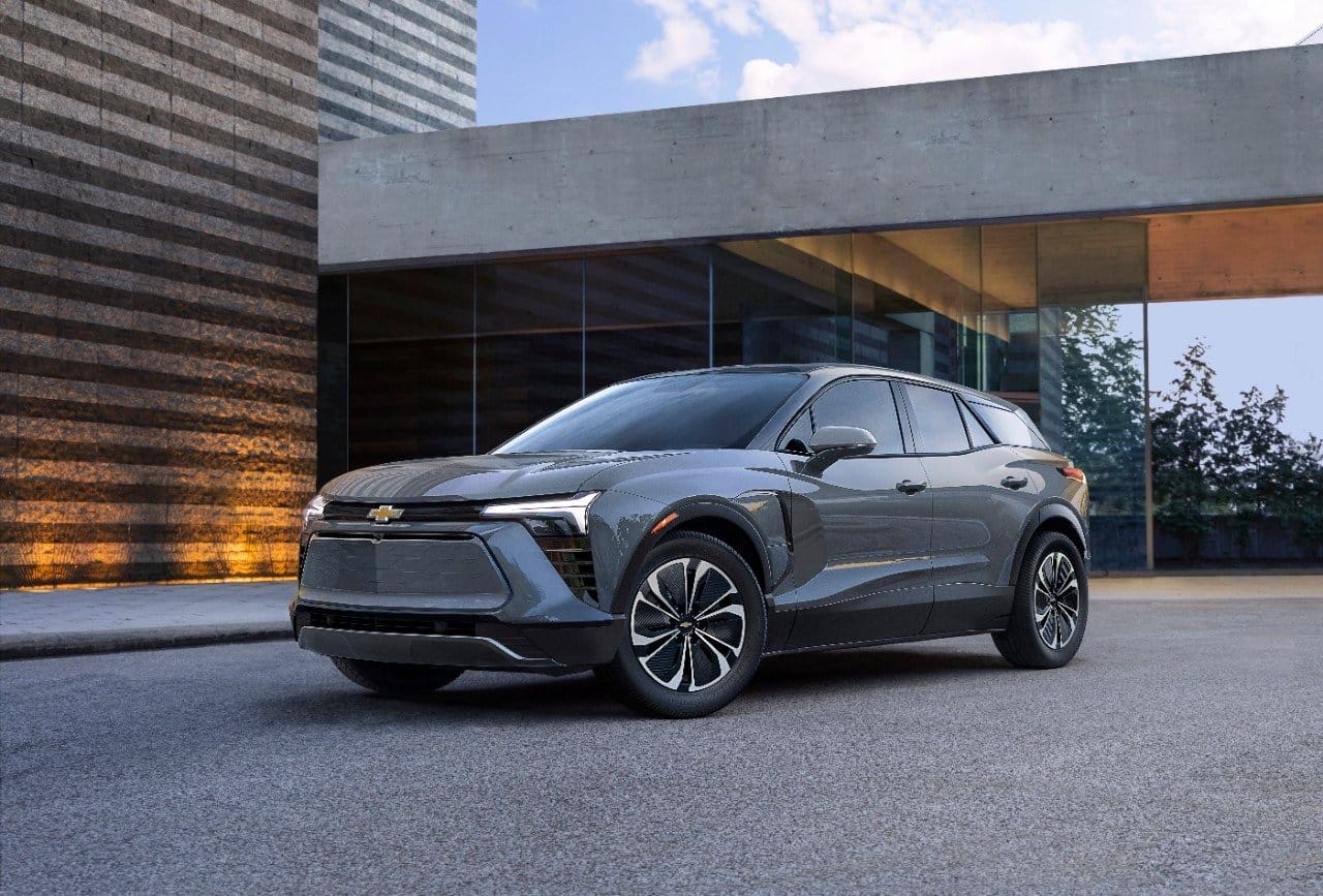 2024 chevrolet blazer ev modern building