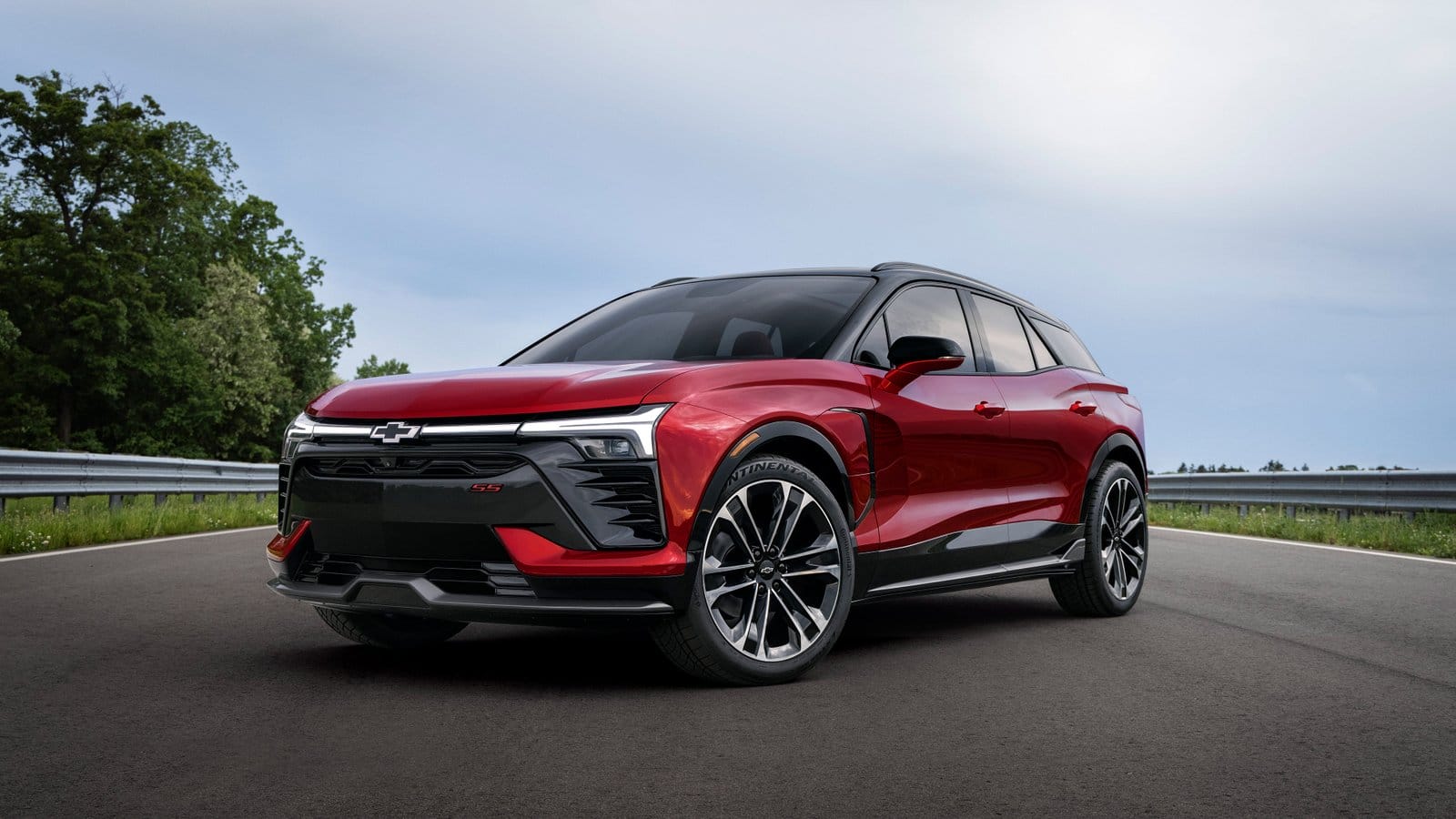 2024 chevrolet blazer ev red high performance