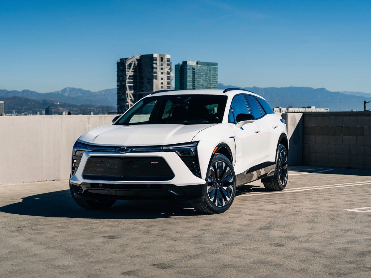 2024 chevrolet blazer ev rooftop cityscape