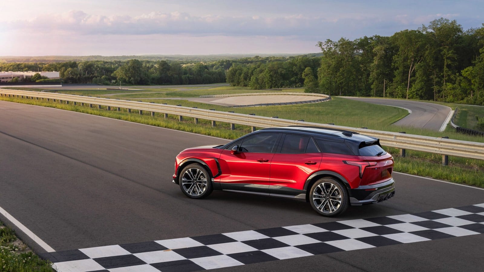 2024 chevrolet blazer ev ss rear track