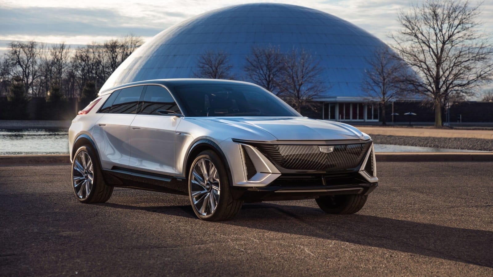 cadillac lyriq electric vehicle modern design