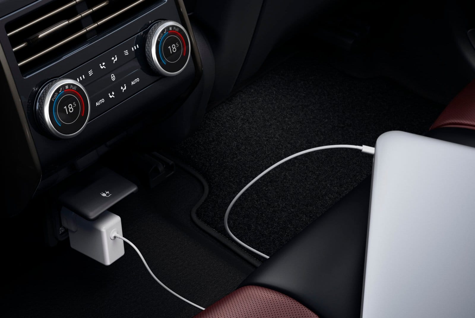charging port land rover range rover sport  PHEV